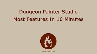 Dungeon Painter Studio features in 10 minutes [upl. by Essirehs]