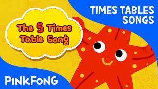 The 5 Times Table Song  Count by 5s  Times Tables Songs  PINKFONG Songs for Children [upl. by Barry]