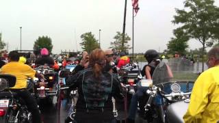 Wounded Warrior Motorcycle Run 2012 [upl. by Nastassia]