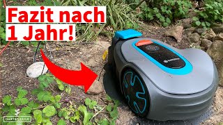 Gardena Mähroboter SILENO im Test  der perfekte Mähroboter Unser Fazit nach einem Jahr [upl. by Nac]