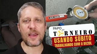 Usando o subito e o bv20l em alojamento de rolamento  Dispositivo de fresar parte 01 [upl. by Veejar]