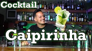 CAIPIRINHA  COCKTAIL BRASIL 🇧🇷  TUTORIAL BARTENDER [upl. by Sybille265]