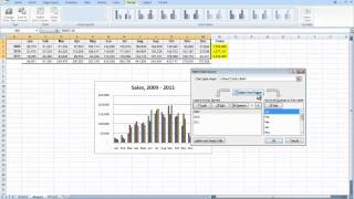 Comparing Monthly and Yearly Sales in Excel  Easy [upl. by Laddie]