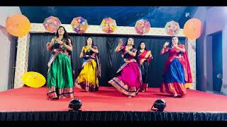 Alcon Ganpati festival 2024 loveyourself  Dance performance dancevideo stageshow ghagra [upl. by Rockafellow]