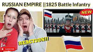 FILIPINO REACTION Russian Empire1825 Battle of Russian Line Infantry in Decembrist Revolt [upl. by Eednak]