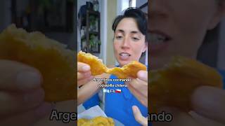 🇨🇱 COMIDA CHILENA hecha por ARGENTINOS 🇦🇷 🤔🧉 vueltalmun chile sopaipillas [upl. by Selinda957]