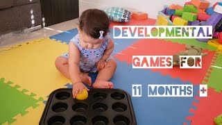 How I Entertain My 11 Month Old  Developmental Games for 11 Months [upl. by Gennifer]