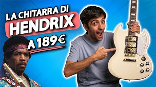 La CHITARRA di Jimi Hendrix ma è una Harley Benton 🎸 189€ [upl. by Nadual756]