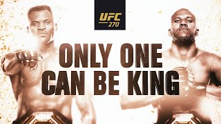 UFC 270 Ngannou VS Gane  ONLY ONE CAN BE KING I OFFICIAL TRAILER [upl. by Sidhu]