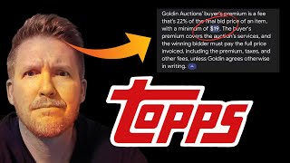 Topps and Goldin Auctions Have Lost their Minds [upl. by Dranel]