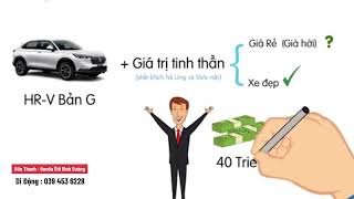 Mua HRV G Là Lựa Chọn Đúng Đắn  Giá Mua Cực Tốt  Honda Ôtô Bình Dương [upl. by Jempty914]