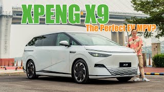 The Xpeng X9 Isnt A Van Its A Spaceship [upl. by Nodnelg]