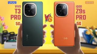 ViVO T3 Pro Vs iQOO Z9s Pro  Full Comparison 🔥 Which One Is Better [upl. by Eardnaed]