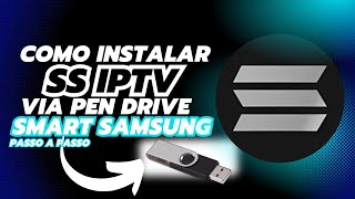 SS IPTV VIA PEN DRIVE PASSO A PASSO [upl. by Atinad]