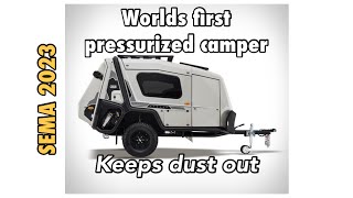 Americas first pressurized overland camper  ARB Earth Camper  SEMA 2023 [upl. by Saks840]