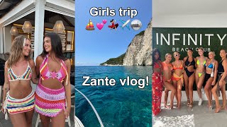 THE GIRLS TAKE ZANTE Vlog  Sophie Clough [upl. by Esinereb]