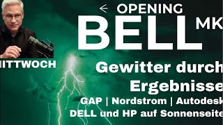 Gewitter vor Thanksgiving  Nordstrom GAP Autodesk Dell und HP [upl. by Oelc]