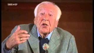 HansGeorg Gadamer  quot und das Verstehen der Weltquot Vortrag [upl. by Adnohral871]