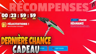 DERNIÈRE CHANCE pour avoir ce CADEAU GRATUIT sur Fortnite Chapitre 4 [upl. by Renell]