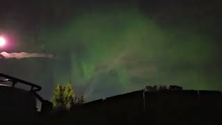 Edmonton Northern Lights Aurora Borealis Sept16 2024 [upl. by Ilamad]