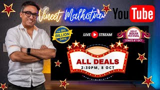 Amazon amp Flipkart DEALS ⚡️ ZABARDAST DISCOUNT 🔥 VMone LIVE [upl. by Aelram]