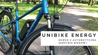 Rower z automatyczną skrzynią biegów Unibike Energy z Shimano STEPS i Alfine Di2 [upl. by Pinter]