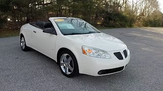 2008 Pontiac G6 GT Hardtop ConvertibleP10688A [upl. by Florida999]