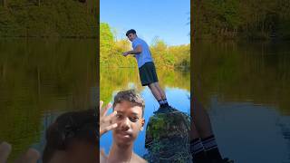 a boy dance like maical jakson flip fishing nature jump [upl. by Darraj759]