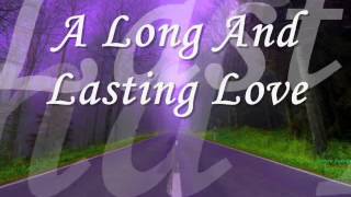 A Long And Lasting Love Crystal Gayle with Lyrics 21515 [upl. by Essila]