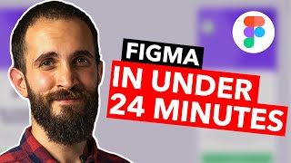 Figma UI Design Tutorial Get Started in Just 24 Minutes [upl. by Ellemaj390]