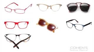 At Cohen’s Fashion Optical use your Flexible Spending Account dollars towards designer frames [upl. by Yusem876]