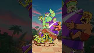 BIG BOI GREEN cardevolution animation clashroyale [upl. by Hovey307]