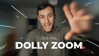 Dolly Zoom Effect  Vertigo Effect Tutorial [upl. by Pan]