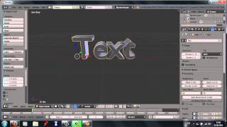 Blender Tutorial 3D Namen erstellen [upl. by Nirag]