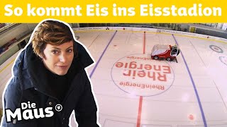 Wie kommt das Eis ins Eisstadion  DieMaus  WDR [upl. by Audrit198]