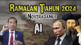 Mengerikan Ramalan Tahun 2024 Banyak Pengangguran  Inilah 6 Ramalan Nostradamus Tahun 2024 [upl. by Yanal]