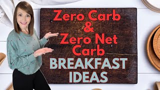 Zero Carb Breakfast Ideas  Sustainable Keto  Low Carb [upl. by Tnecillim]