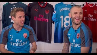 Who is the toughest opponent in the Premier League  Wilshere Welbeck amp Monreal [upl. by Veejar]