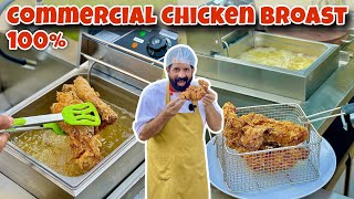 10 Minutes Chicken Broast Recipe  Crispy Fried Chicken  Juicy Chicken Fry  BaBa Food RRC [upl. by Whiney208]