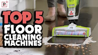 Top 5 Best Floor Cleaning Machines in 2023 Reviews amp Buying Guide for Tile Hardwood amp Scrubbing [upl. by Arraic325]