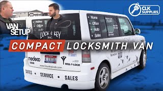 Locksmithing 101  Economy amp Compact Locksmithing quotVanquot Setup  Scion XB [upl. by Pirbhai]