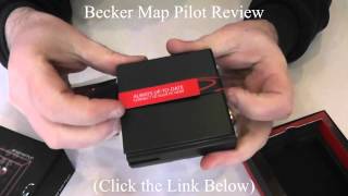 Becker Map Pilot  Becker Sat Nav Review becker [upl. by Nerland]