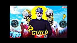 AN7 GAMING IS LIVE  FREE FIRE LIVE GUILD TEST WITH OP REACTION 1 VS 2  LIVE GUILD TEST LIVE [upl. by Ettelorahc]