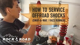 How to Service Offroad Shocks  SwayAWay RaceRunner CoilOvers [upl. by Tedmund]