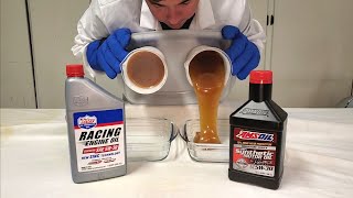 Lucas Synthetic Racing Engine Oil vs AMSOIL 5W30 Cold Flow Test [upl. by Ottilie136]