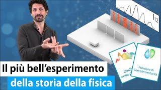 Il dualismo onda particella della materia dimostrato in un esperimento geniale [upl. by Azmuh]