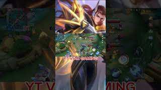 Lancelot Gameplay trio squad Rank hard Game singsing ngising mobilelegends lancelotgames mlbb [upl. by Ahseket484]