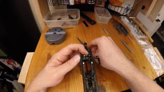 CZ 75 SP01  Manual Safety  Assembly 5  Sear Cage ReInstall [upl. by Elamaj]