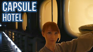 Japanese Capsule Hotel [upl. by Amuh]