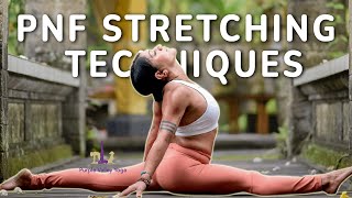 PNF Stretching Techniques  Neha Duseja  Purple Valley Yoga Goa [upl. by Toomin]